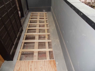 ベランダ改修工事②